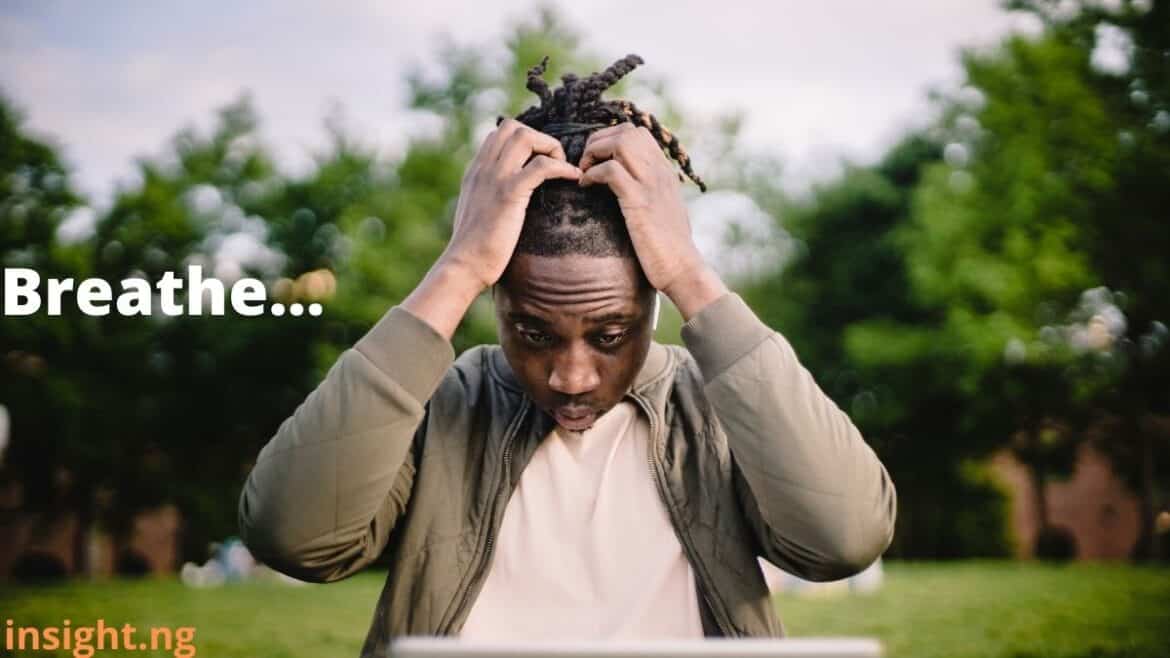 stay calm under pressure