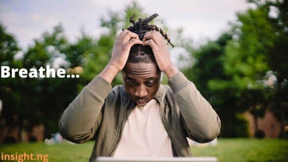 stay calm under pressure