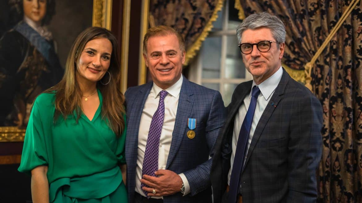 Zaya Younan, Sherry Younan and the & French Governor